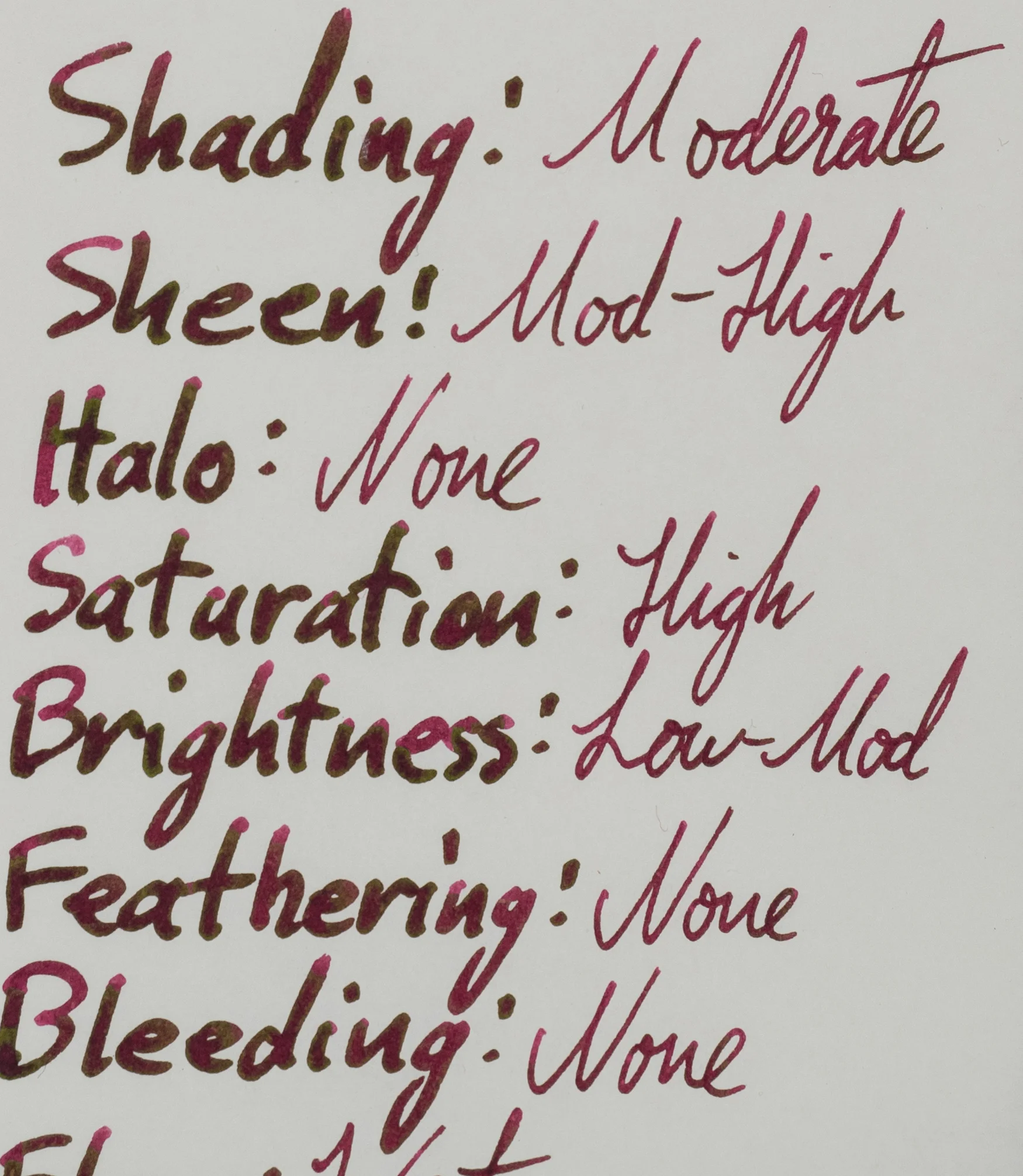 Ink Review: Hankyu Maroon — Macchiato Man